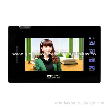 Apartment Intercom System, High-resolution, Low-power Consumption and 7-inch Indoor Monitor
